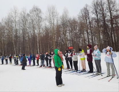 18 января прошли лыжные гонки Спартакиады «Здоровье»2